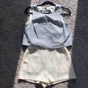 BCBGeneration size 2 Romper with open back